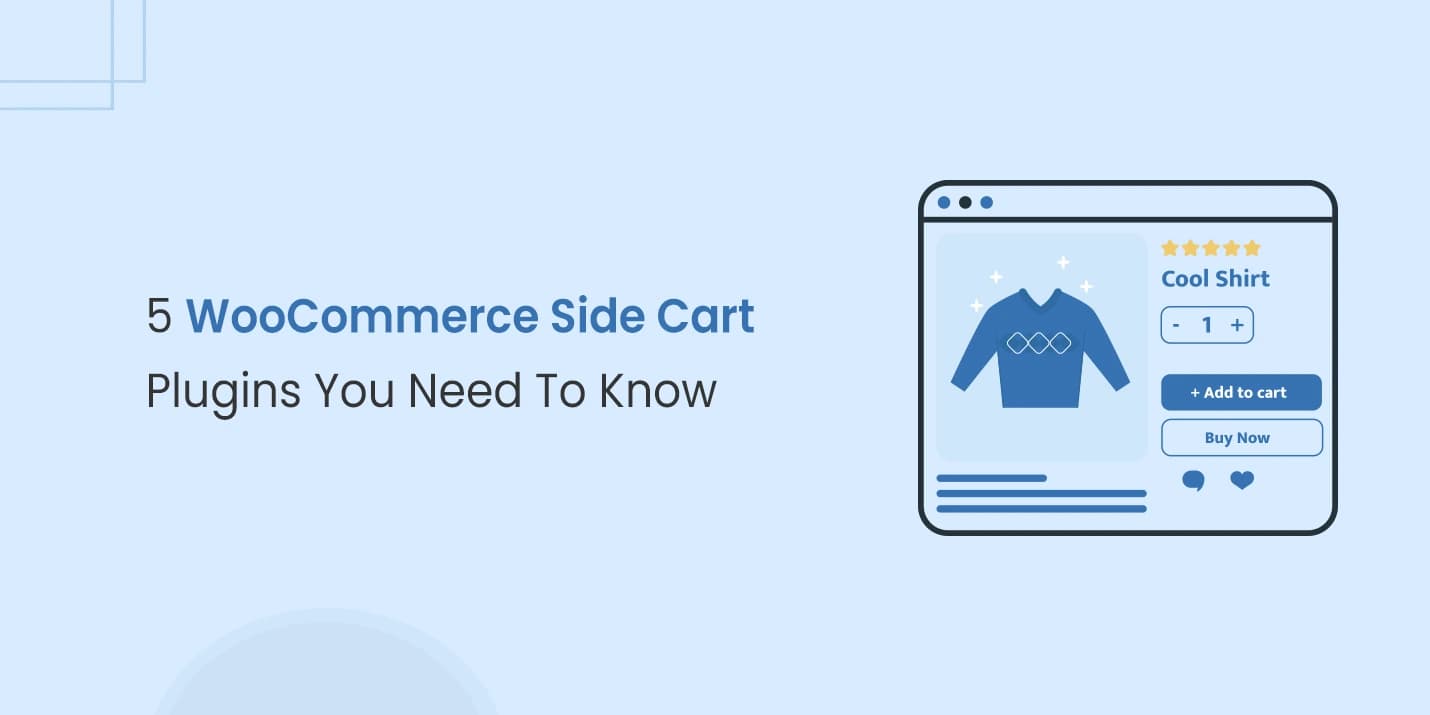 5 WooCommerce Side Cart Plugins You Need To Know